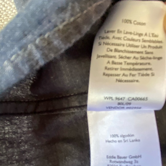 Eddie Bauer Mens Cotton Classic Fit Blue Casual Vacation Button Up Shirt-Sz-2XL - Picture 10 of 15